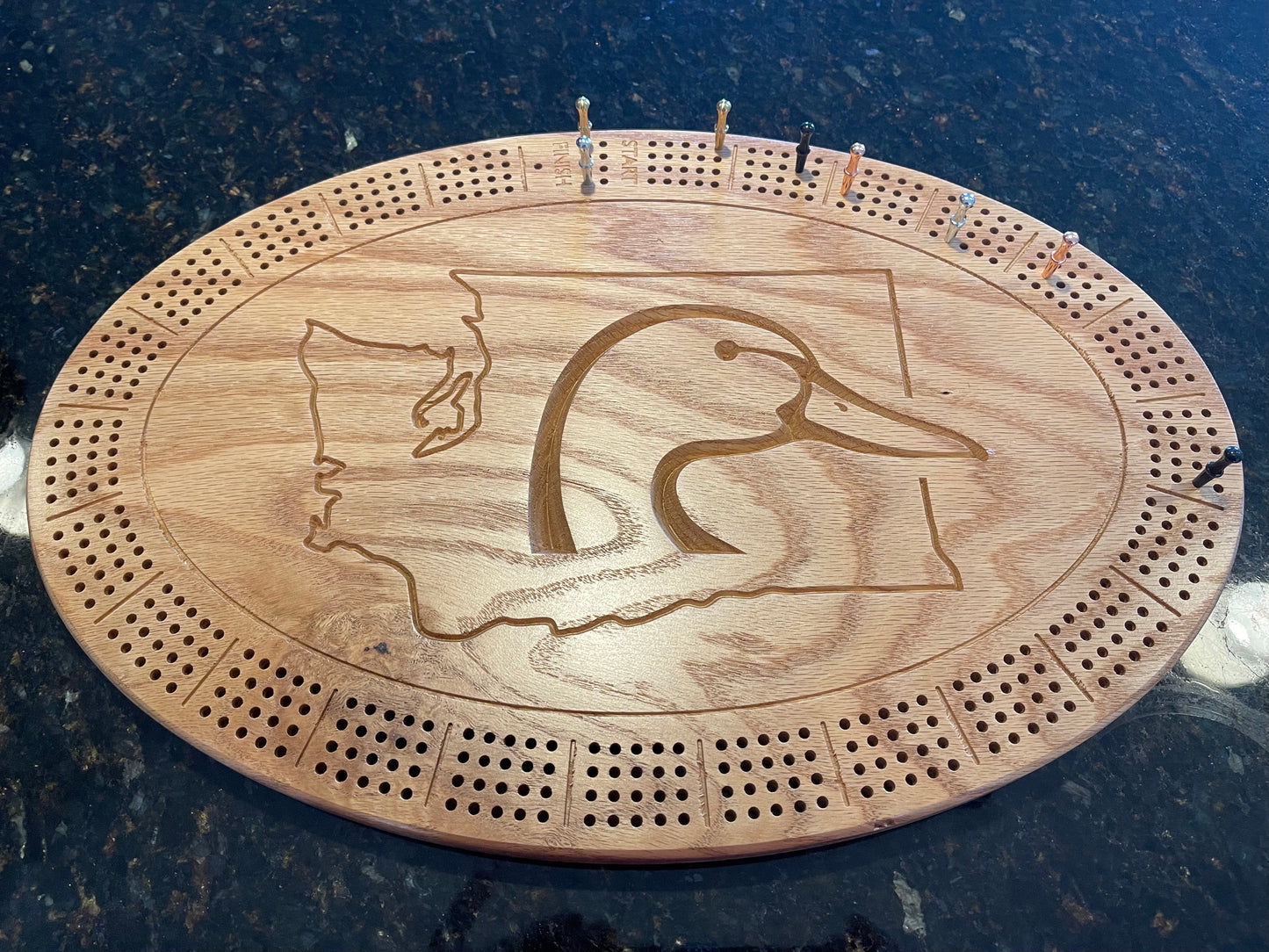 Cribbage Board - Custom Designed
